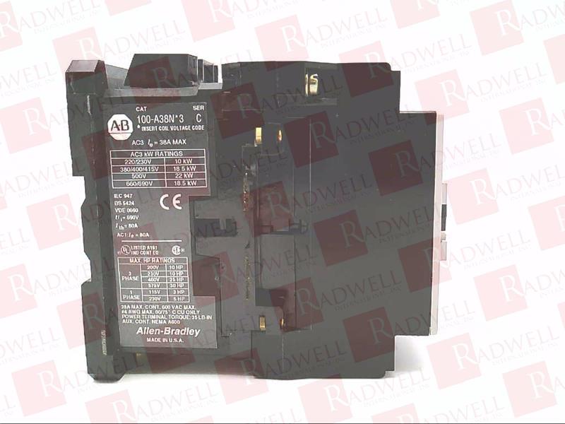 ALLEN BRADLEY 100-A38NA3