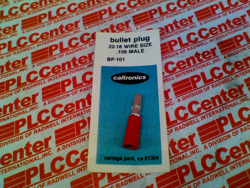 BULLET PLUG 22-18AWG
