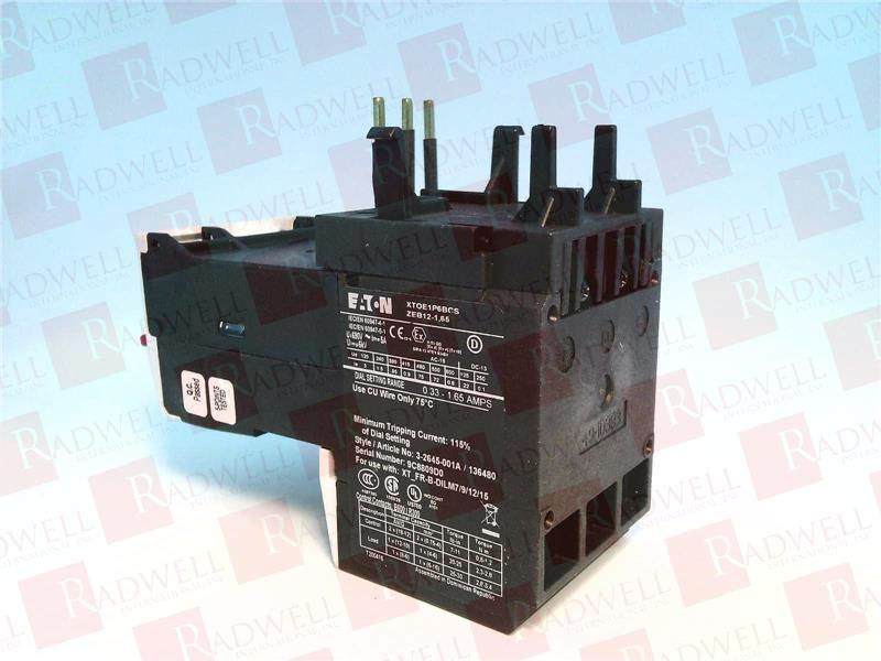 EATON CORPORATION XTOE1P6BCS