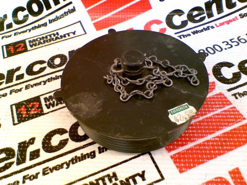 PLUG BLACK 3-1/4IN OD THREADED