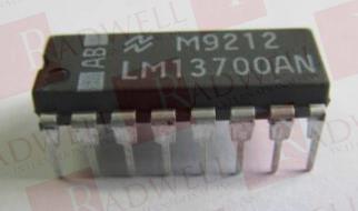 NATIONAL SEMICONDUCTOR LM13700AN