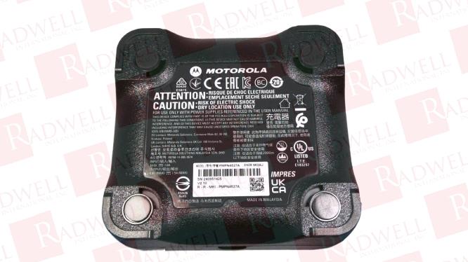 MOTOROLA SOLUTIONS PMPN4527A