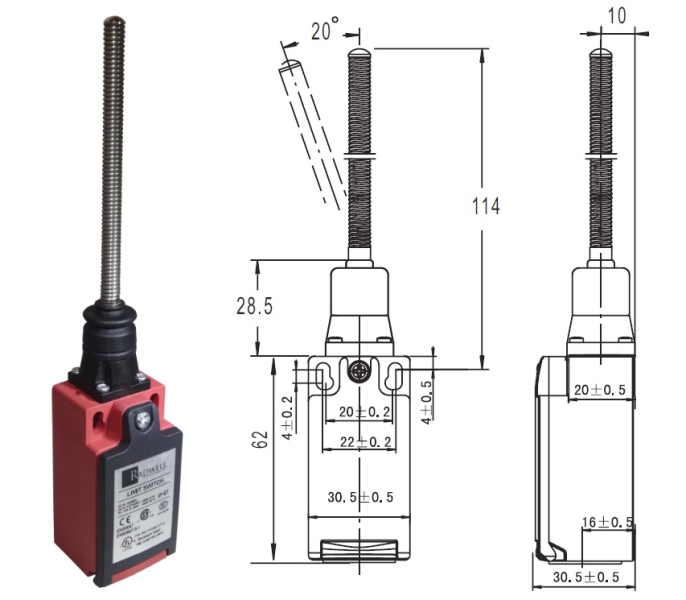 FR525M3SUB par RADWELL VERIFIED SUBSTITUTE