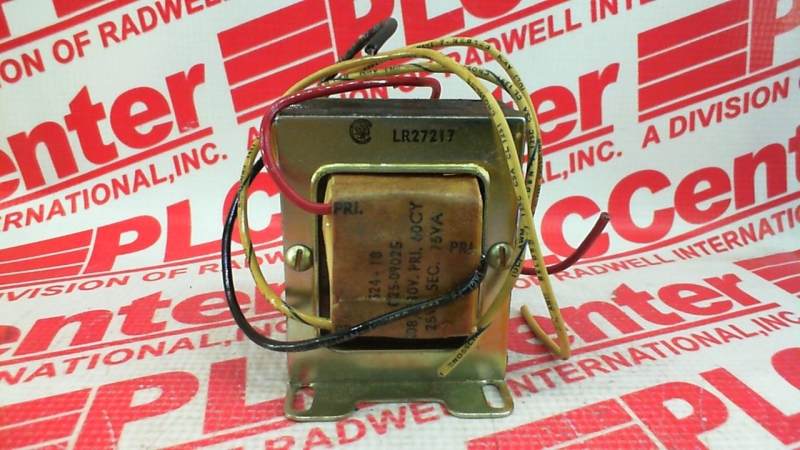 TRANSFORMER 208/230V PRI 25V SEC 75VA