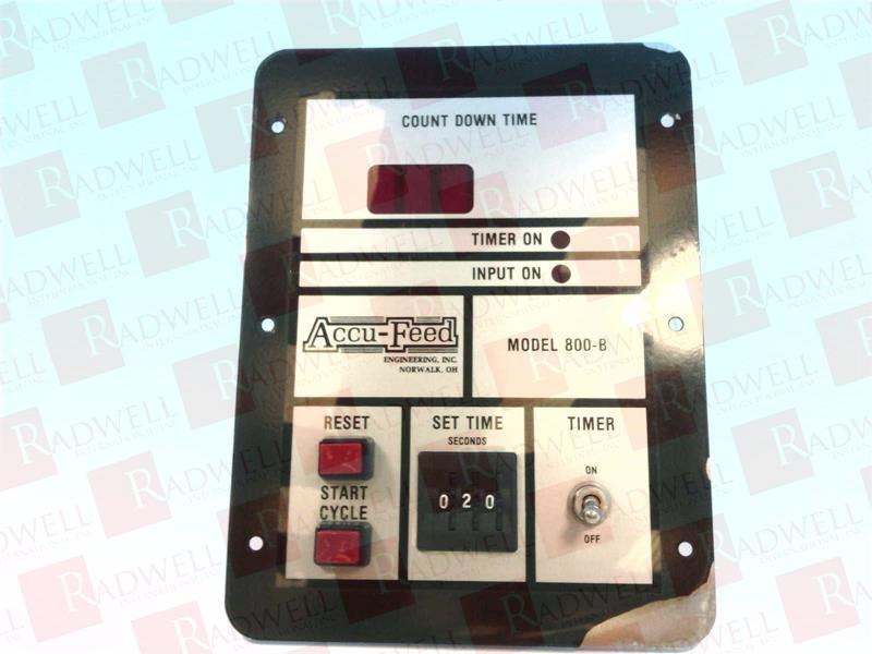 TIMER MODULE, COUNT DOWN TIME, TIMER ON, INPUT ON, RESET, START, SET TIME AND TIMER
