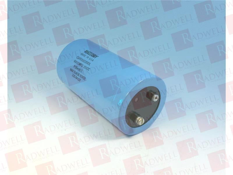 CORNELL DUBILIER CG493U035X5L