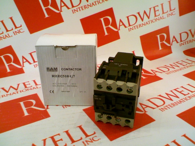 CONTACTOR 25AMP 3POLE COIL 120VAC 50/60HZ