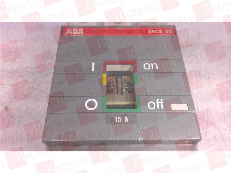ASEA BROWN BOVERI S3N-3P-15A