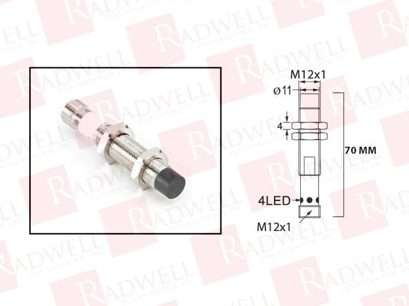 RADWELL VERIFIED SUBSTITUTE NI8-M12-AN6X-H1141-SUB