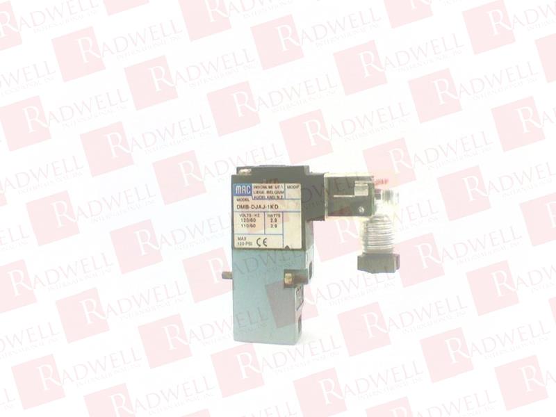 MAC VALVES INC DMB-DJAJ-1KD