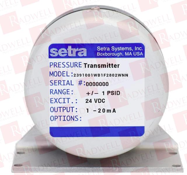 SETRA 2391-010P-D-1F-28-02-W-NN