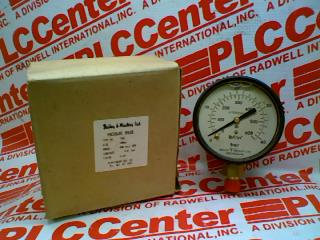 PRESSURE GAUGE SIZE 100MM 600PSI/BAR MAX BLACK