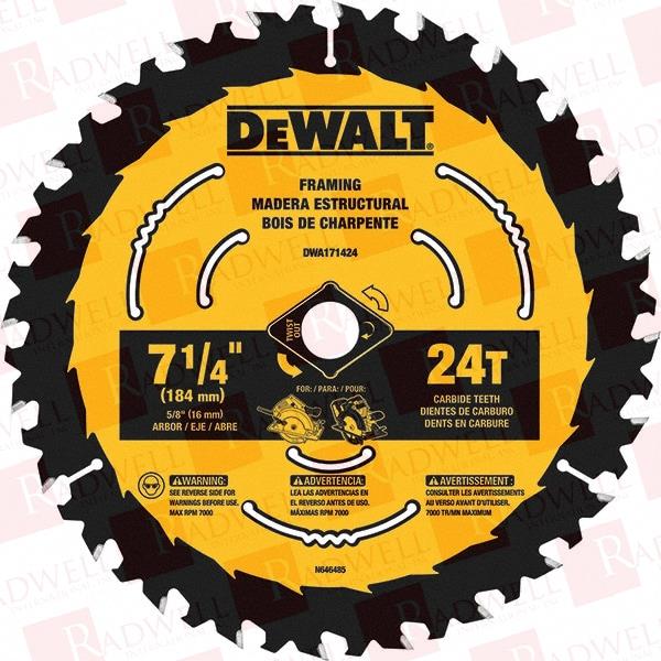 STANLEY BLACK & DECKER DWA171424B10