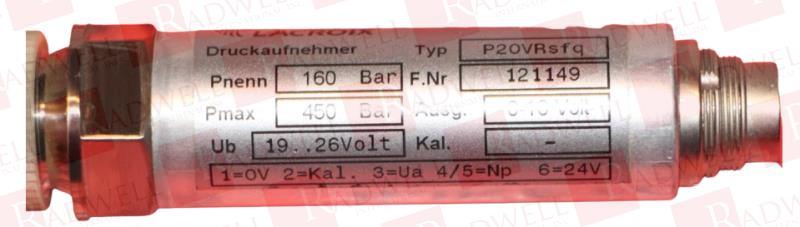  , PRESSURE CELL, 4035142461, PNENN:160 BAR, PMAX: 450 BAR, 1=OV, 2=KAL., 3=UA, 4/5=NP, 6=24V