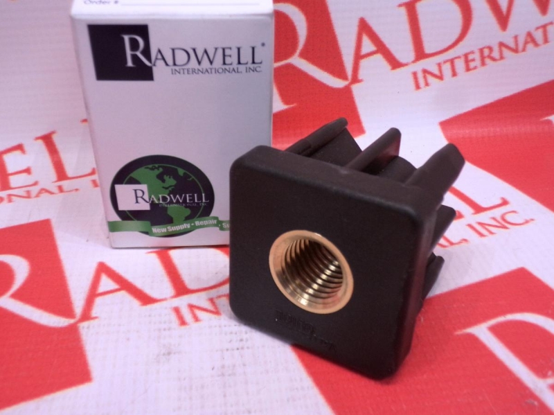 TUBE END THREADED SQUARE 2IN