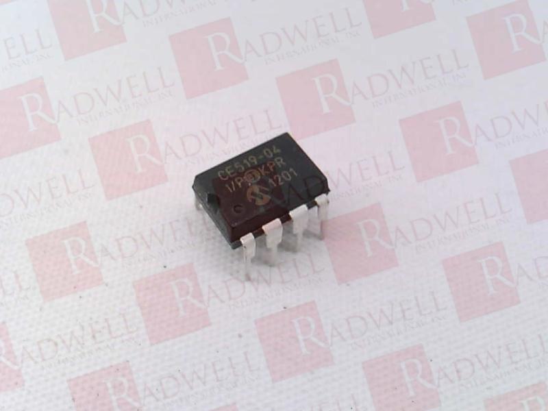 MICROCHIP TECHNOLOGY INC PIC12CE519-04I/P