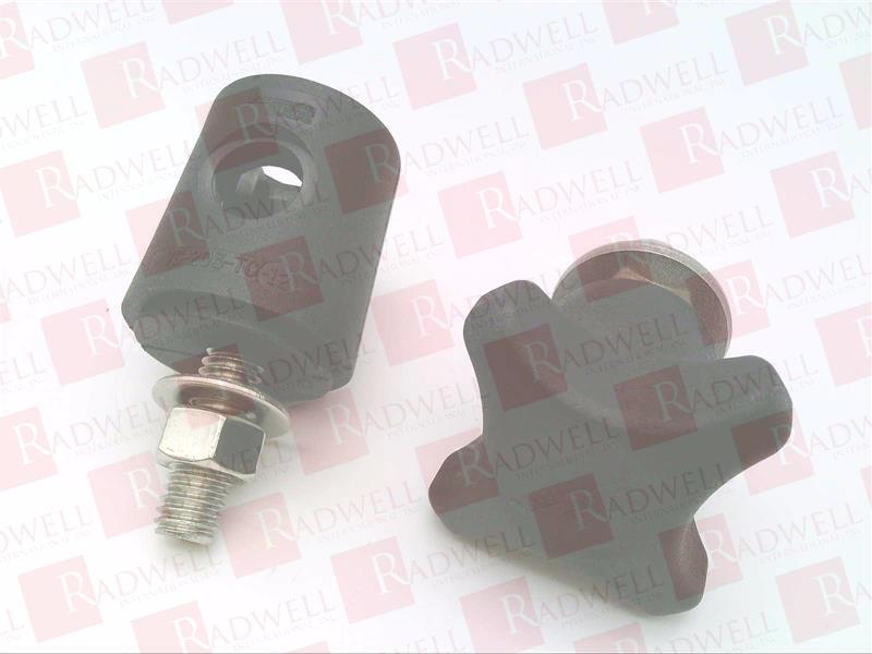 GUIDE RAIL, TRANSITION CAP ASSEMBLY, SWIVEL CAP, BLACK