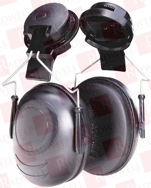 24 NRR, HARD HAT CAP MOUNTED PADDED EARMUFFS GRAY CUPS