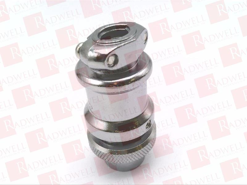 CONNECTOR, ROUNDED METAL, 5-AMP, 2 CONTACTS, 125 VOLTS