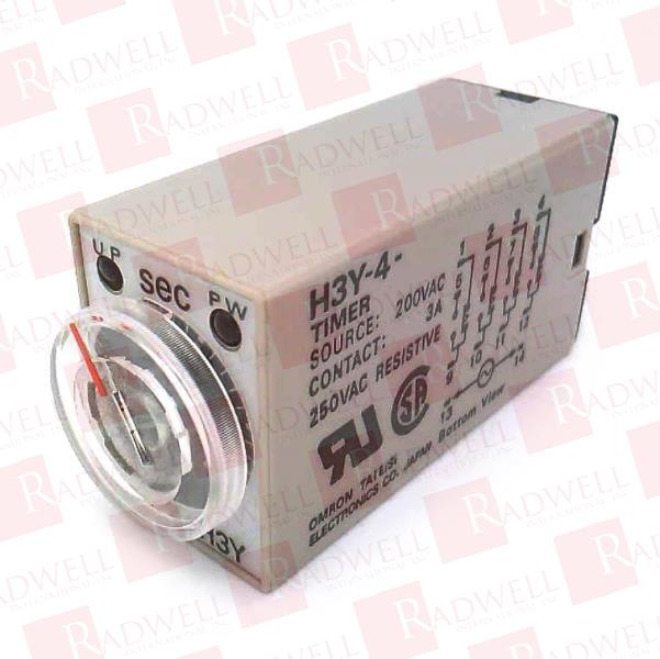 OMRON H3Y-4 AC200 10S