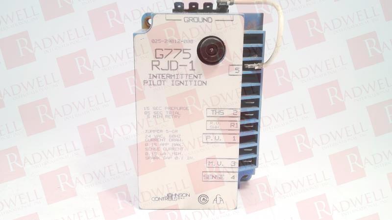 JOHNSON CONTROLS G775RJD-1