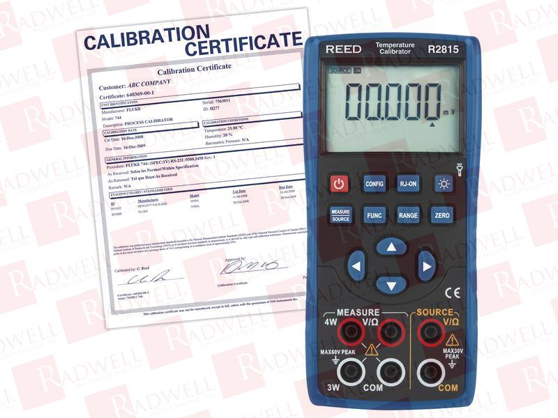 REED INSTRUMENTS R2815-NIST