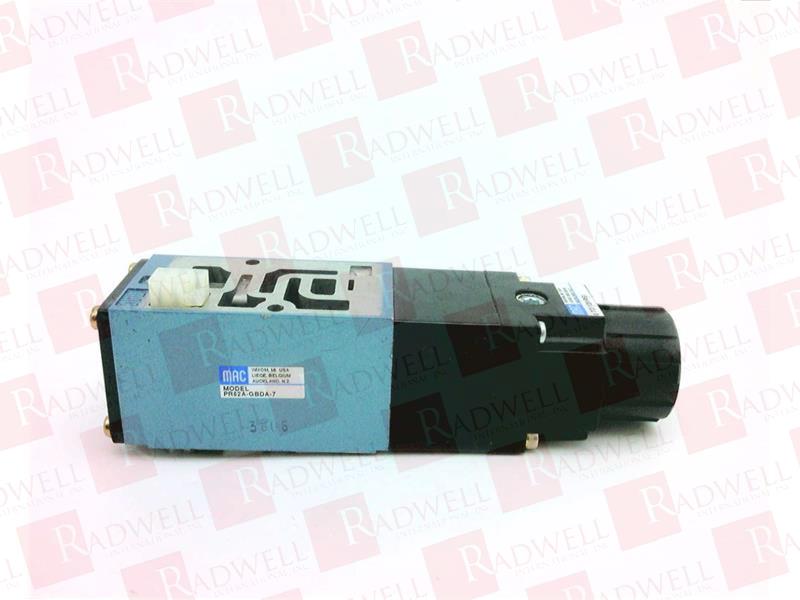 MAC VALVES INC PR82A-GBDA-7