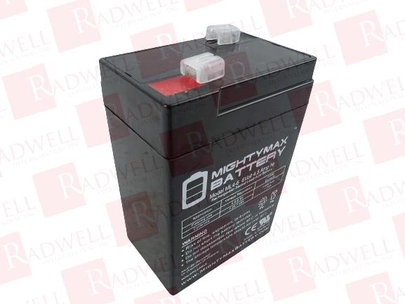 MIGHTY MAX BATTERY ML4-6