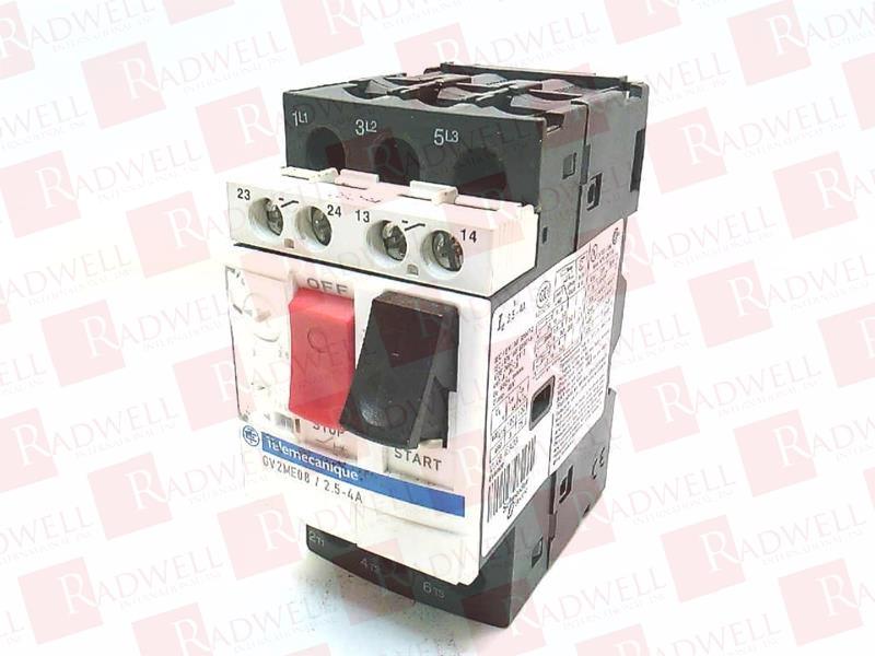 SCHNEIDER ELECTRIC GV2ME08/2.5-4A