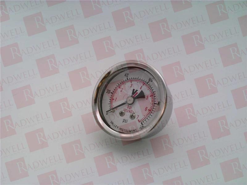 PRESSURE GAUGE, 2IN, 0-100PSI, 0-7BAR