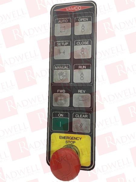 REMOTE PENDANT PCB ASSEMBLY, QUANTUM1 (EPCB203), WITH E-STOP, GASKET AND CONTACTS