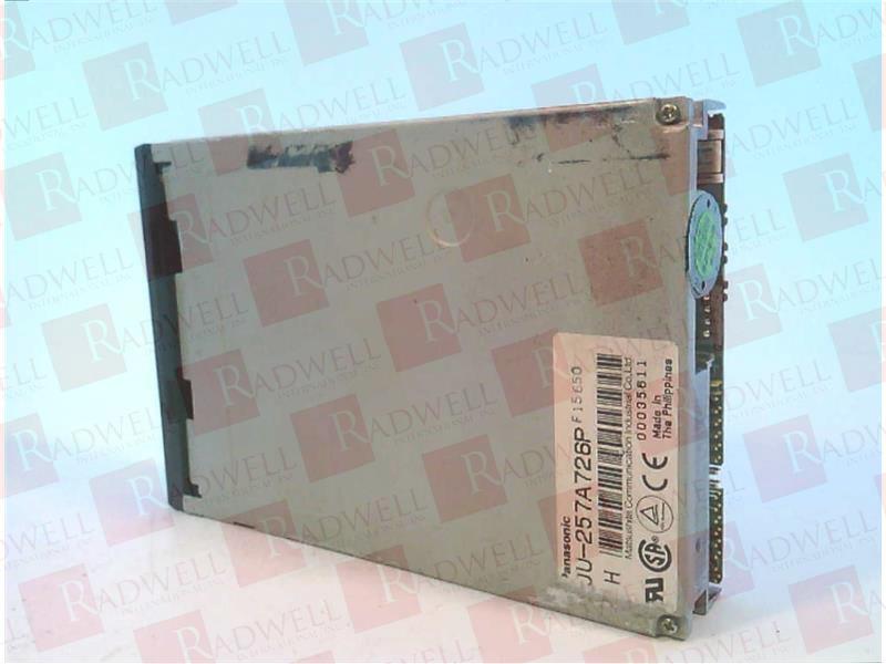 MATSUSHITA ELECTRIC JU-257A726P