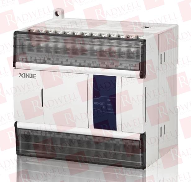 PLC CONTROLLER, 14 NPN DIGITAL INPUTS, 10 RELAY OUTPUTS RELAY, XD3 SERIES, POWER SUPPLY 24 VDC; 400 MA, BUILT-IN PID CONTROLLER