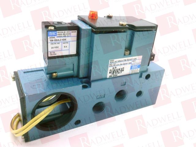 MAC VALVES INC 82A-AC-BKA-TM-DDAP-1DK