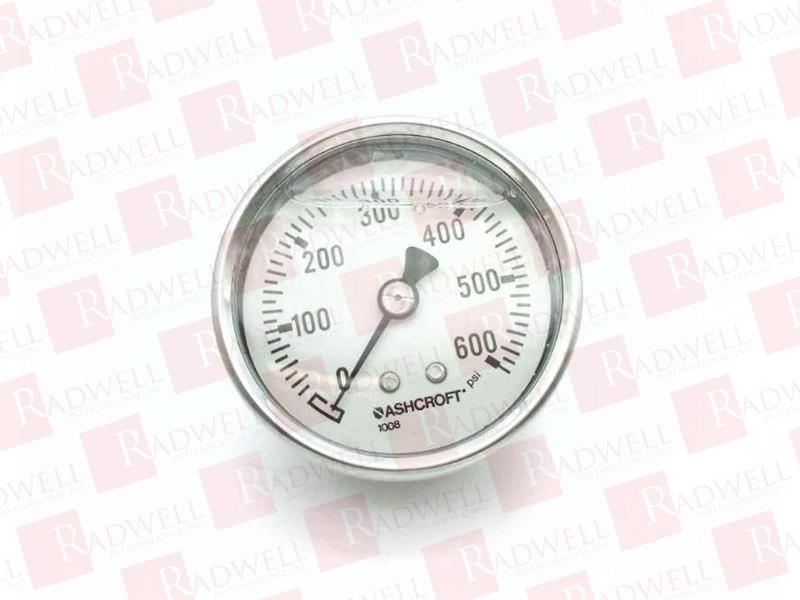 ASHCROFT 10-1008-AL-02B-600