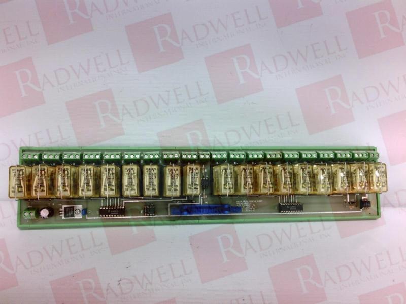 RELAY MODULE ASSEMBLY OF 18RELAYS AT 24VDC