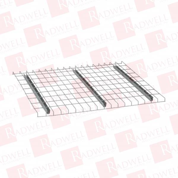 46" WIDE, 1-1/2" HIGH, OPEN SHELVING WELDED WIRE DECKING STEEL, 36" DEEP, USE WITH PALLET RACKS