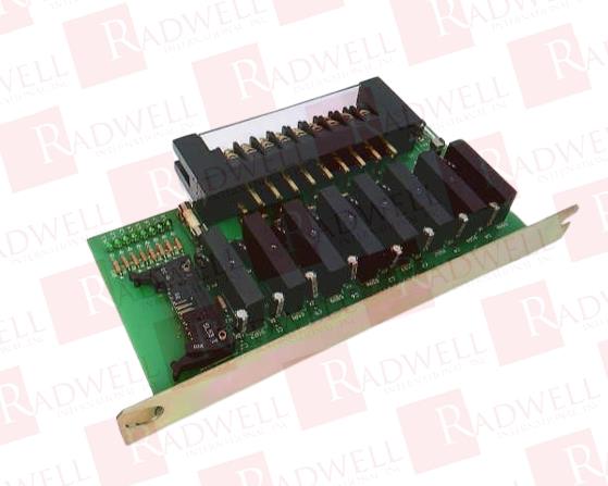  , SIGNAL CARD, 8 RELAY BOARD, SCREW CLAMP TERMINAL CONNECTION, MOUNTABLE