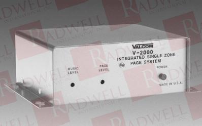  , PAGE CONTROL UNIT, SINGLE ZONE, BASIC INTEGRATED, FOR USE WITH ELECTRONIC KEY OR PABX, PROVIDES EXTERNAL POWER FOR ONE-WAY SPEAKERS