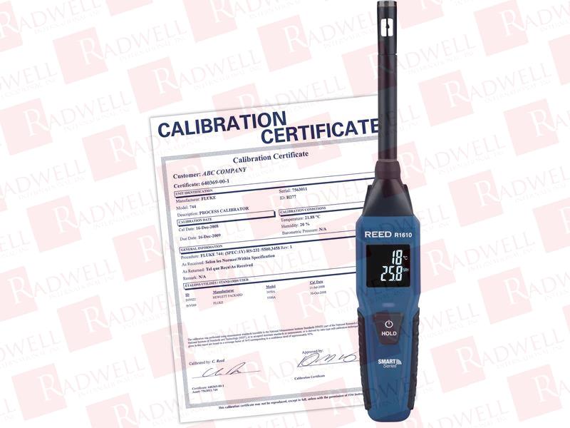 REED INSTRUMENTS R1610-NIST