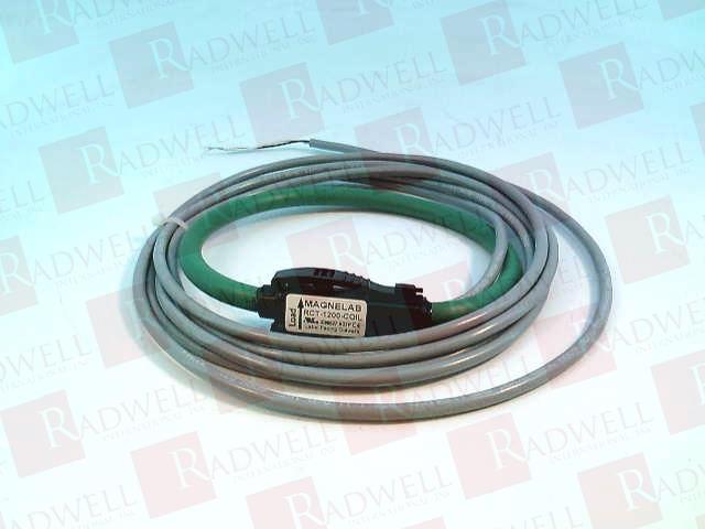 ROGOWSKI FLEXIBLE COIL,ROPE CT 0.070 VAC OUTPUT AT 1,000AMP,4IN DIA.,8FT LEADS