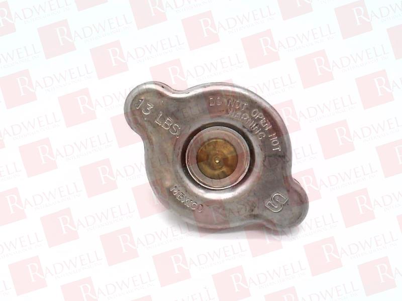  , RADIATOR CAP, CLOSED SYSTEM, 13 POUNDS OF PRESSURE MAX
