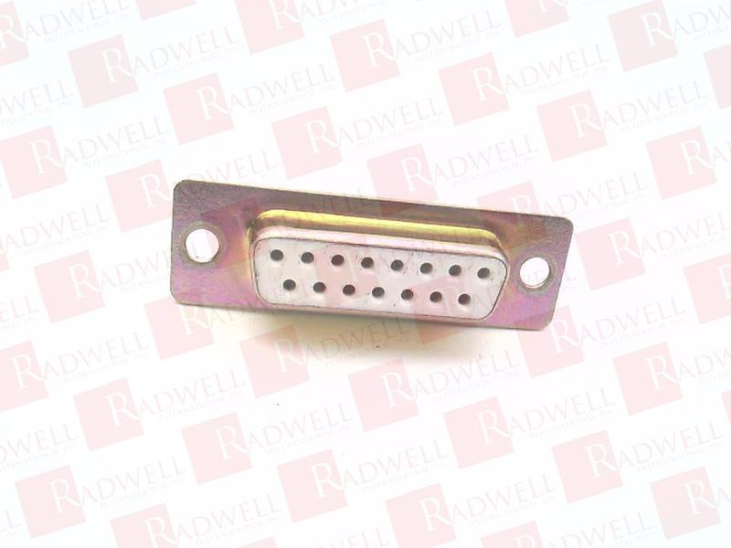 EACH, SOLDER SOCKET, D-SUB, 15PIN MALE CONNECTOR, 15PIN FEMALE CONNECTOR