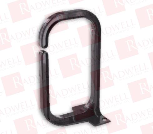 D RING, VERTICAL CABLE MANAGER, CAPACITY / 70 CABLES, SINGLE RING, ULTRA FLEXIBLE NYLON, MOUNTS IN 1U / 1.75 INCH RACK UNIT, BLACK POWDERCOAT MICROFINISH, FOR USE WITH FLOOR ENCLOSURES / OPE ...