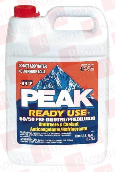 1 GAL CONVENTIONAL PREMIXED ANTIFREEZE & COOLANT ETHYLENE GLYCOL & DE-IONIZED WATER COMPOSITION