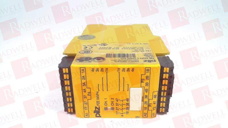 PILZ PZE X4VP4 C 24VDC 4N/O