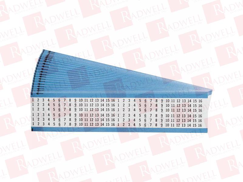 BRADY WM-1-16-PK