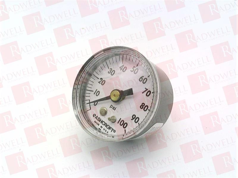 ASHCROFT 15W-1005-H-01B-100