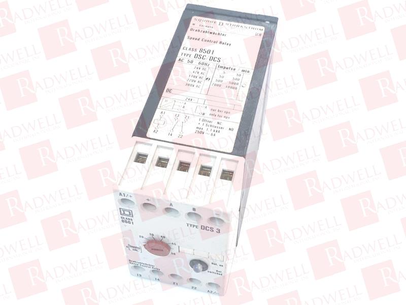 SCHNEIDER ELECTRIC 8501-DCS3-110VAC