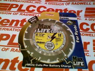 SAW BLADE CARBIDE 5-1/2IN 18TOOTH 10MM ARBOR